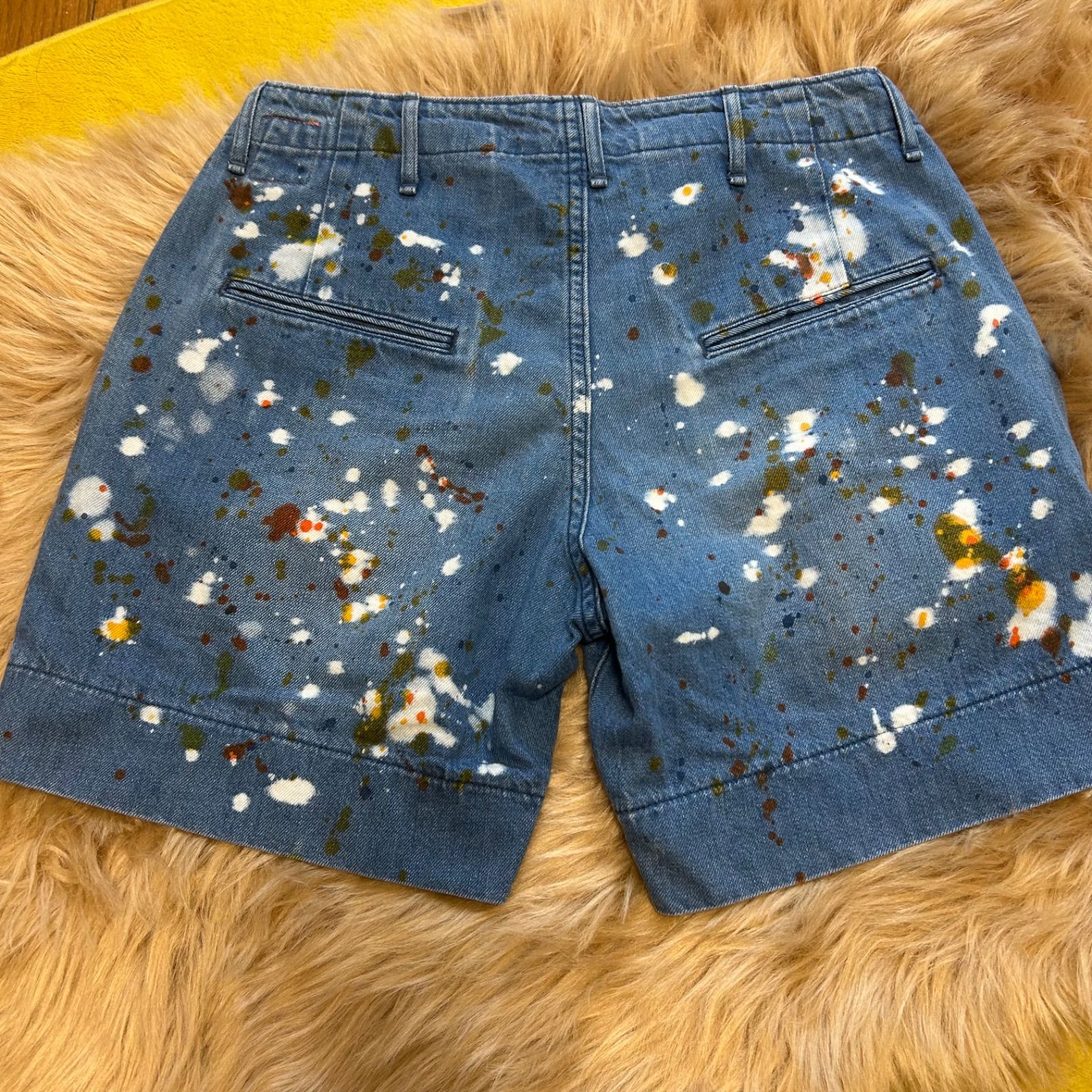 BRU NA BOINNE ブルーナボイン ペイント ハーフパンツ size00