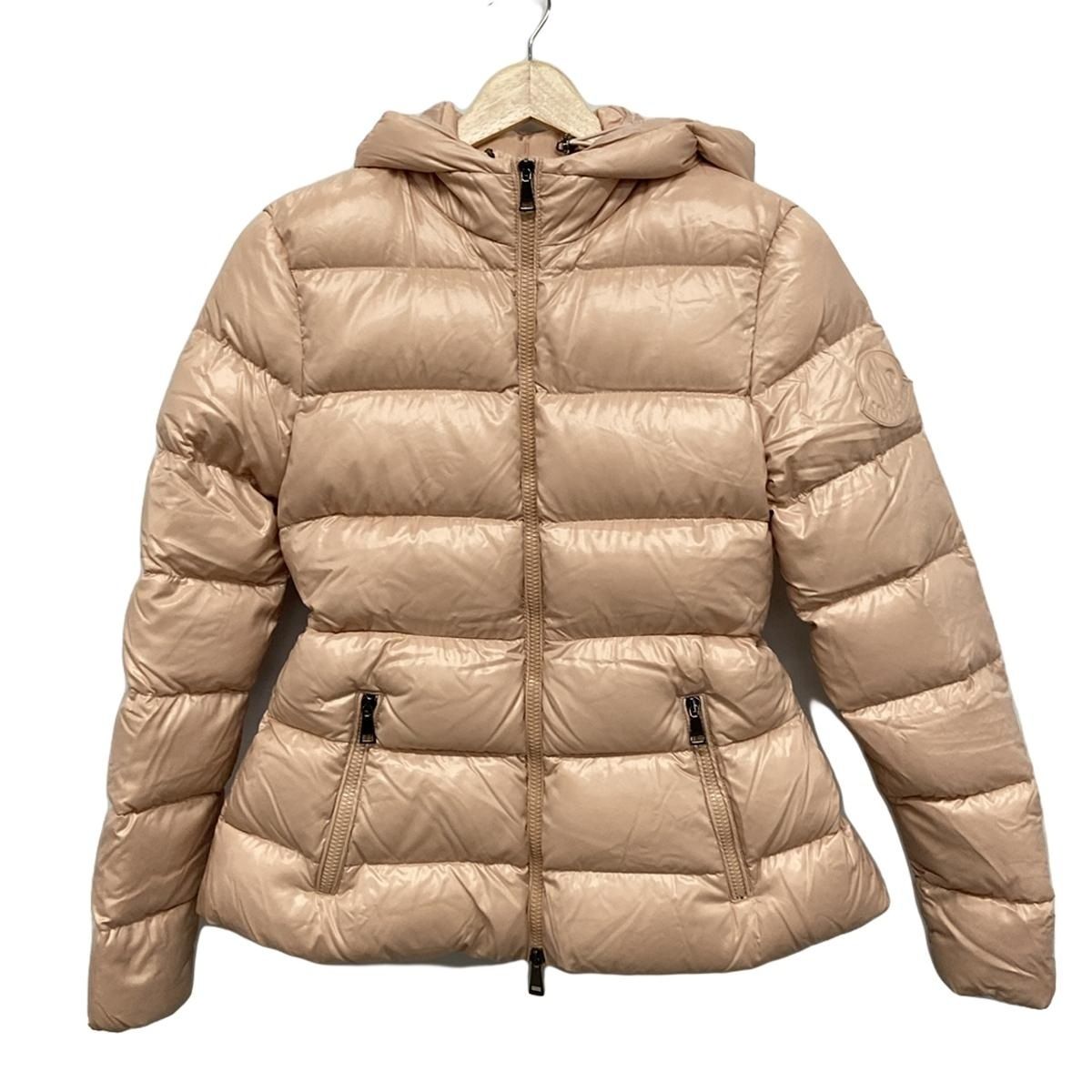 MONCLER(モンクレール) ダウンジャケット サイズ0 XS レディース美品 RHIN E20934693300 ピンク 長袖/冬 - メルカリ