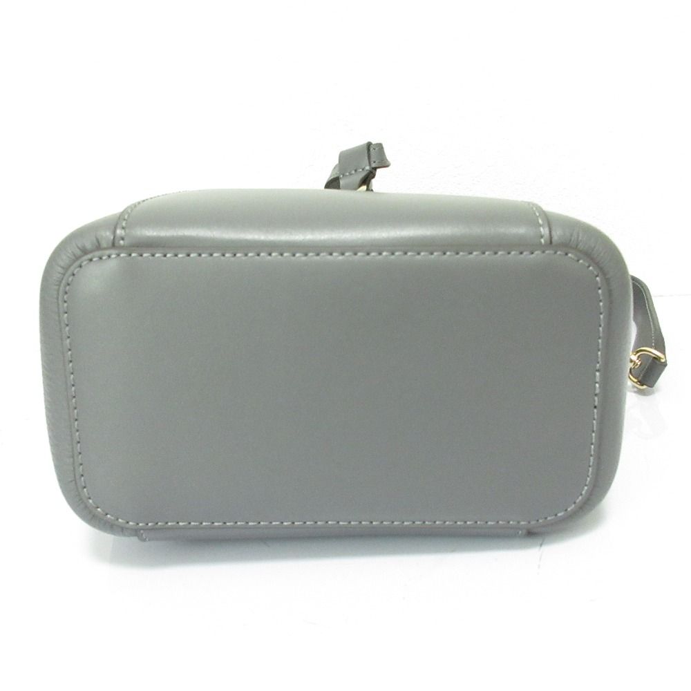 美品 FURLA フルラ ミアステラ レザー 巾着 2WAY ショルダーバッグ