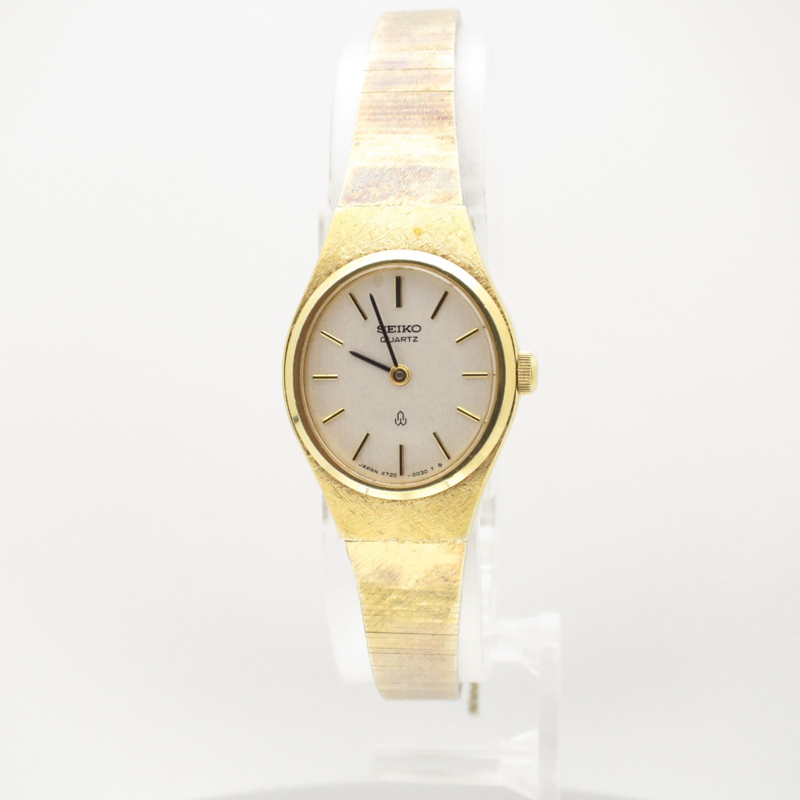 新品電池】クォーツ セイコー レディース腕時計 4720-7021 ゴールド