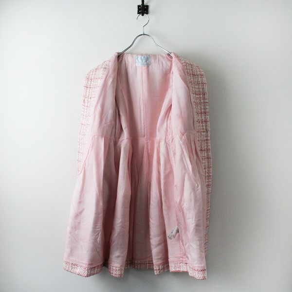 アベニールエトワール　ツイードコート36 ピンク アベニールエトワール ツイードコート36 ピンク