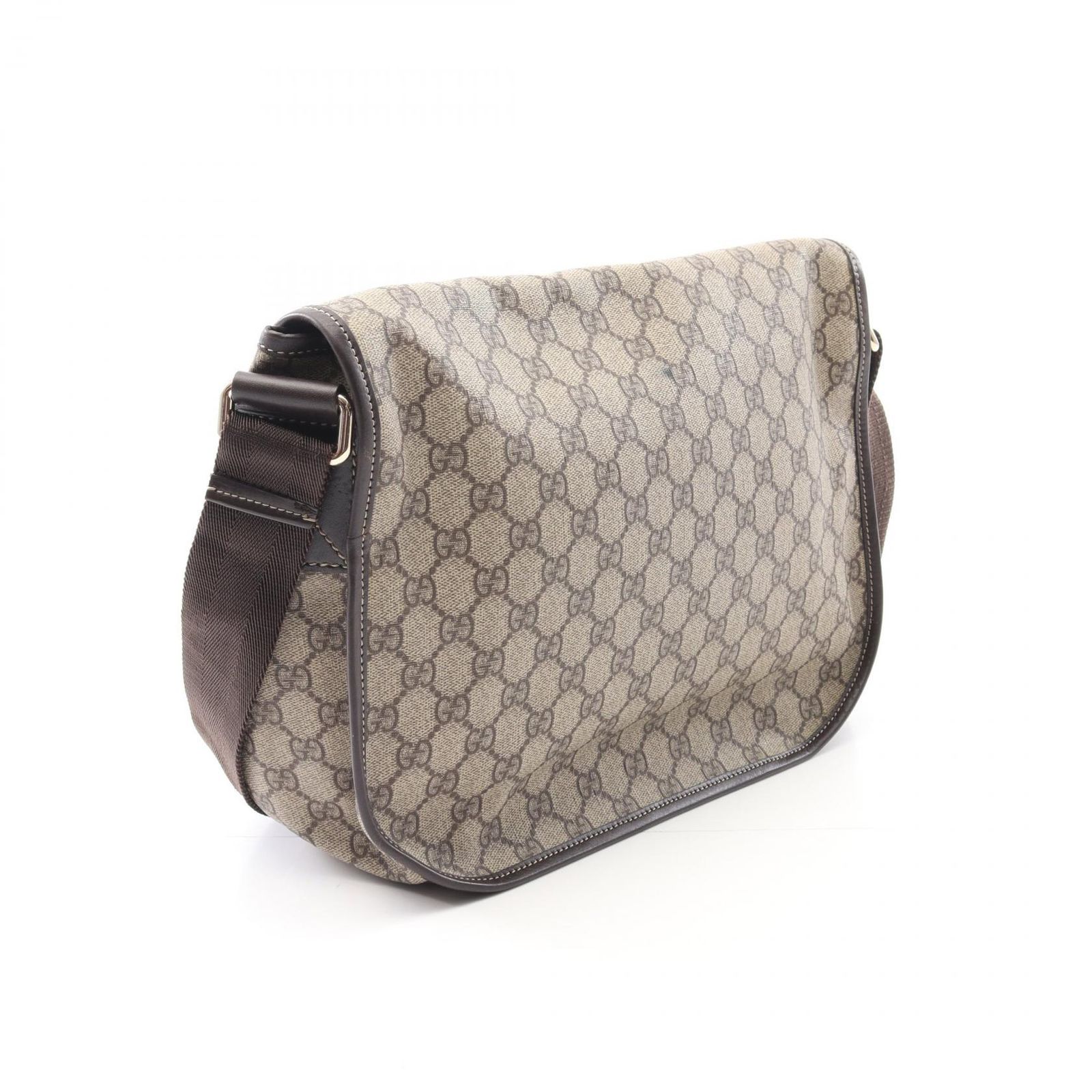 【美品】グッチ ショルダーバッグ レザー×PVC GG柄 ホワイト 楽天市場】【中古】GUCCI ショルダーバッグ GGスプリーム PVC