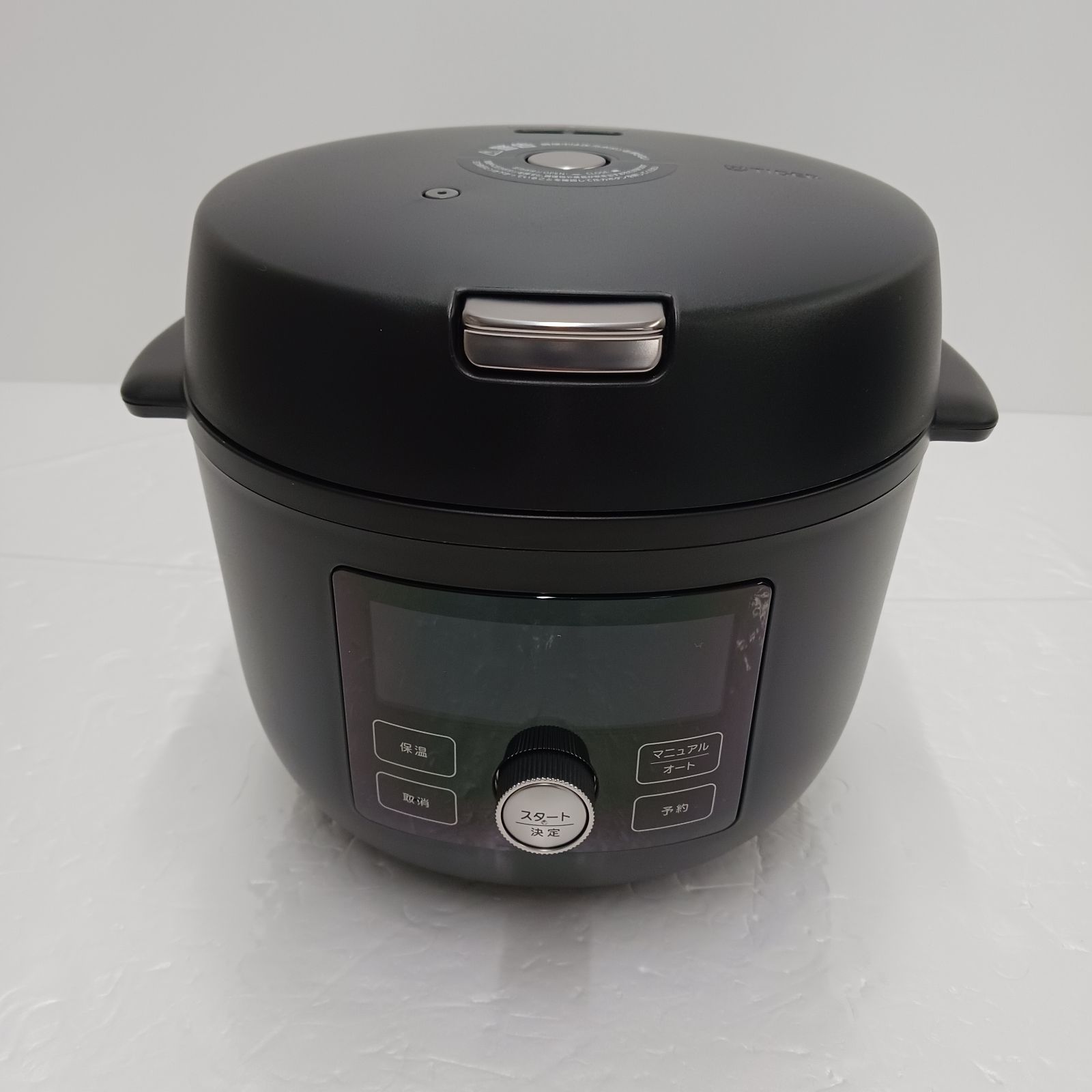 展示商品 ten タイガー TIGER 電気圧力鍋 TIGER COOKPOT タイガークックポット マットブラック COK-A220KM
