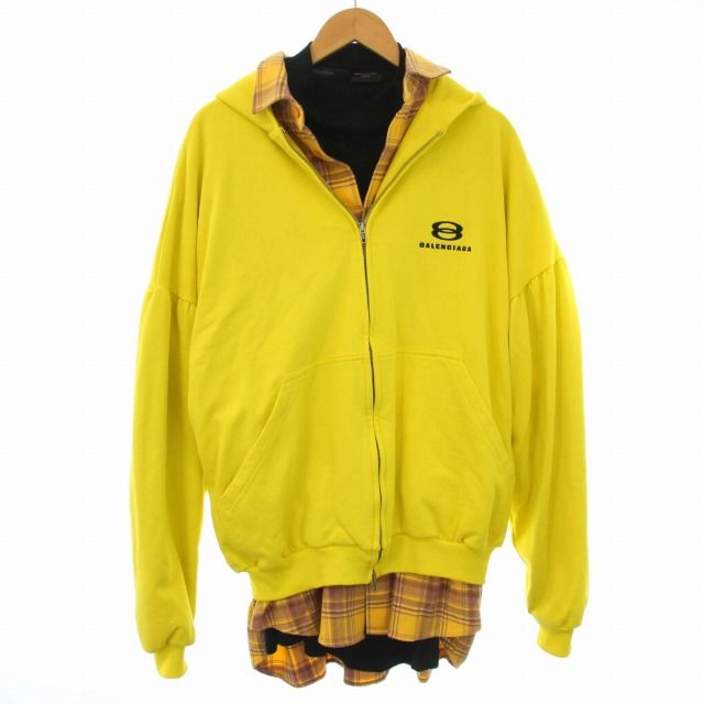 バレンシアガ BALENCIAGA Unity Sports Icon Layered Hoodie 