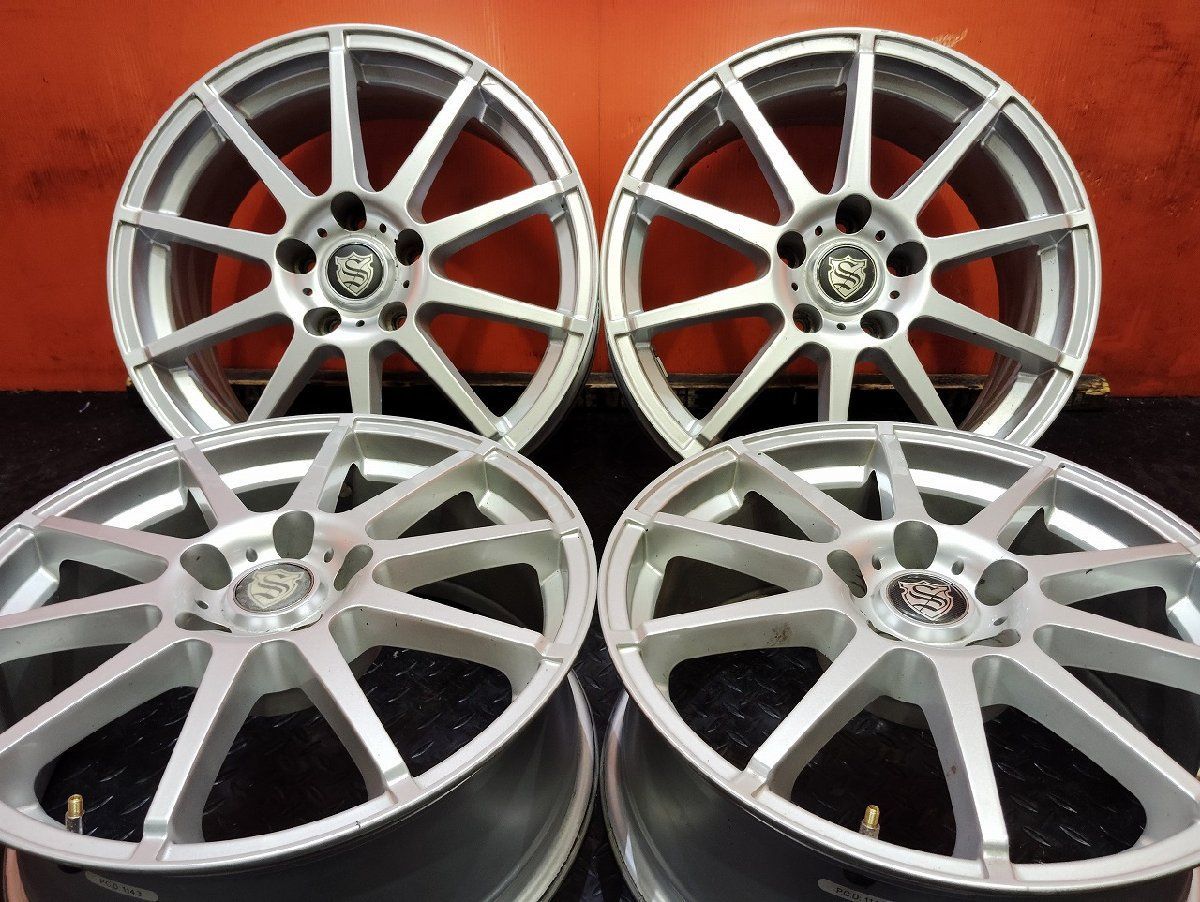 80%溝有！STRANGER ストレンジャー社外ホイール16インチ STRANGER ストレンジャー 社外ホイール 16インチ 6J4HPCD100+40 ライズ