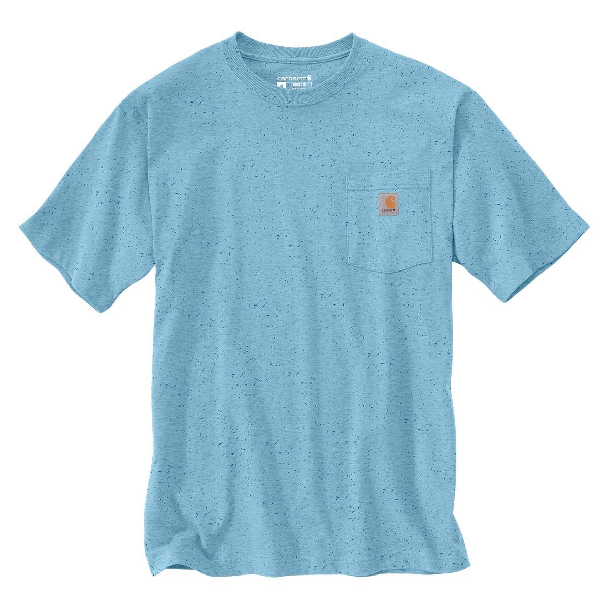 カーハート K87 ポケット Tシャツ　水色　●新品＊新色　Carhartt