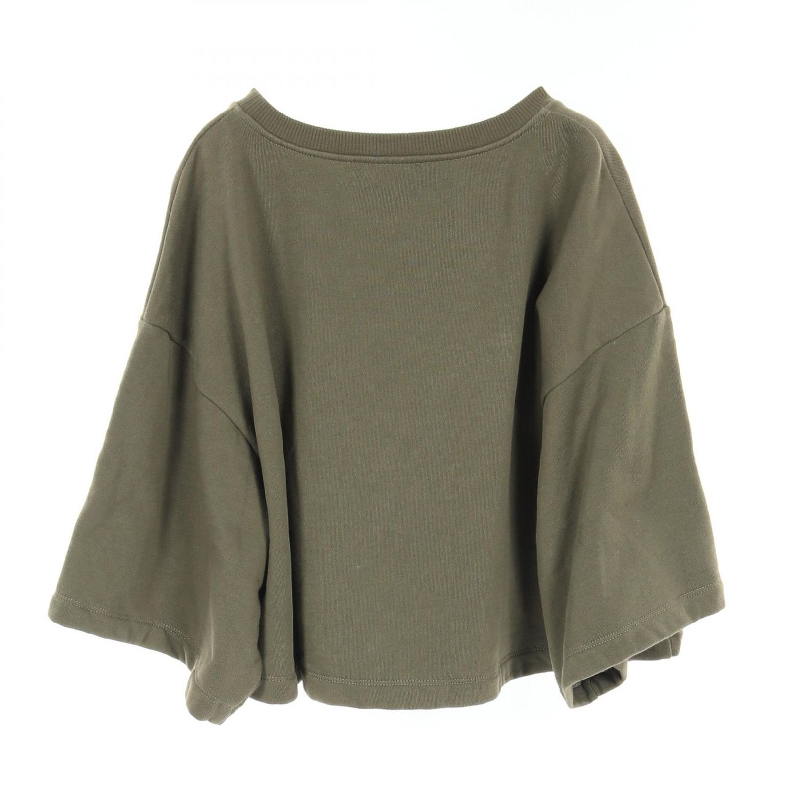 CELINE ロゴ入り クロップド長袖 M クロップドシャツ / ユニオン