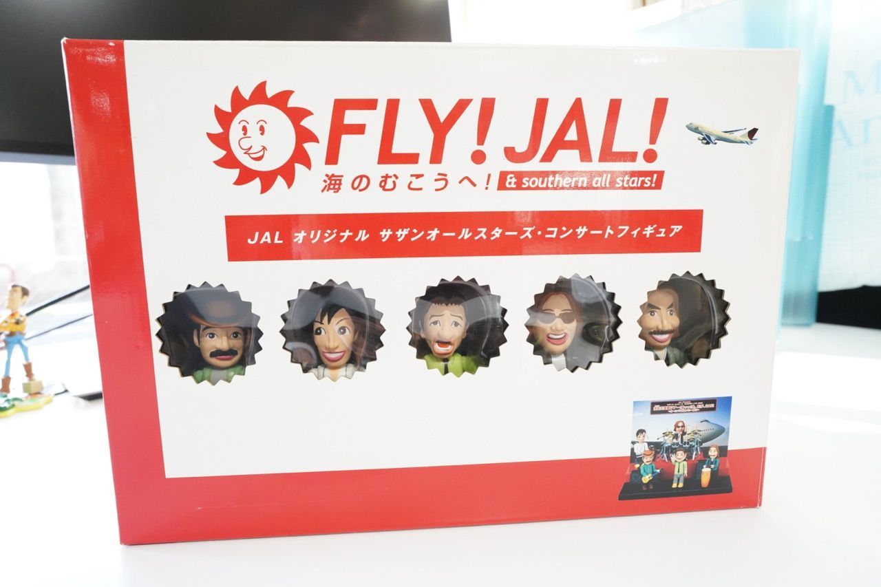 サザンオールスターズ　FLY! JAL!海のむこうへ!コンサートフィギア Southern All Stars JAL オリジナル サザンオールスターズ