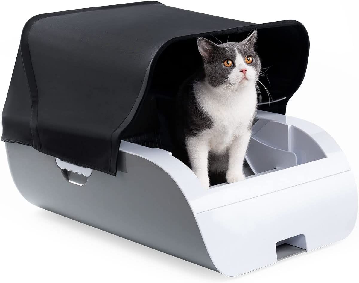FRAPOW社 自動猫トイレ - ペット用品