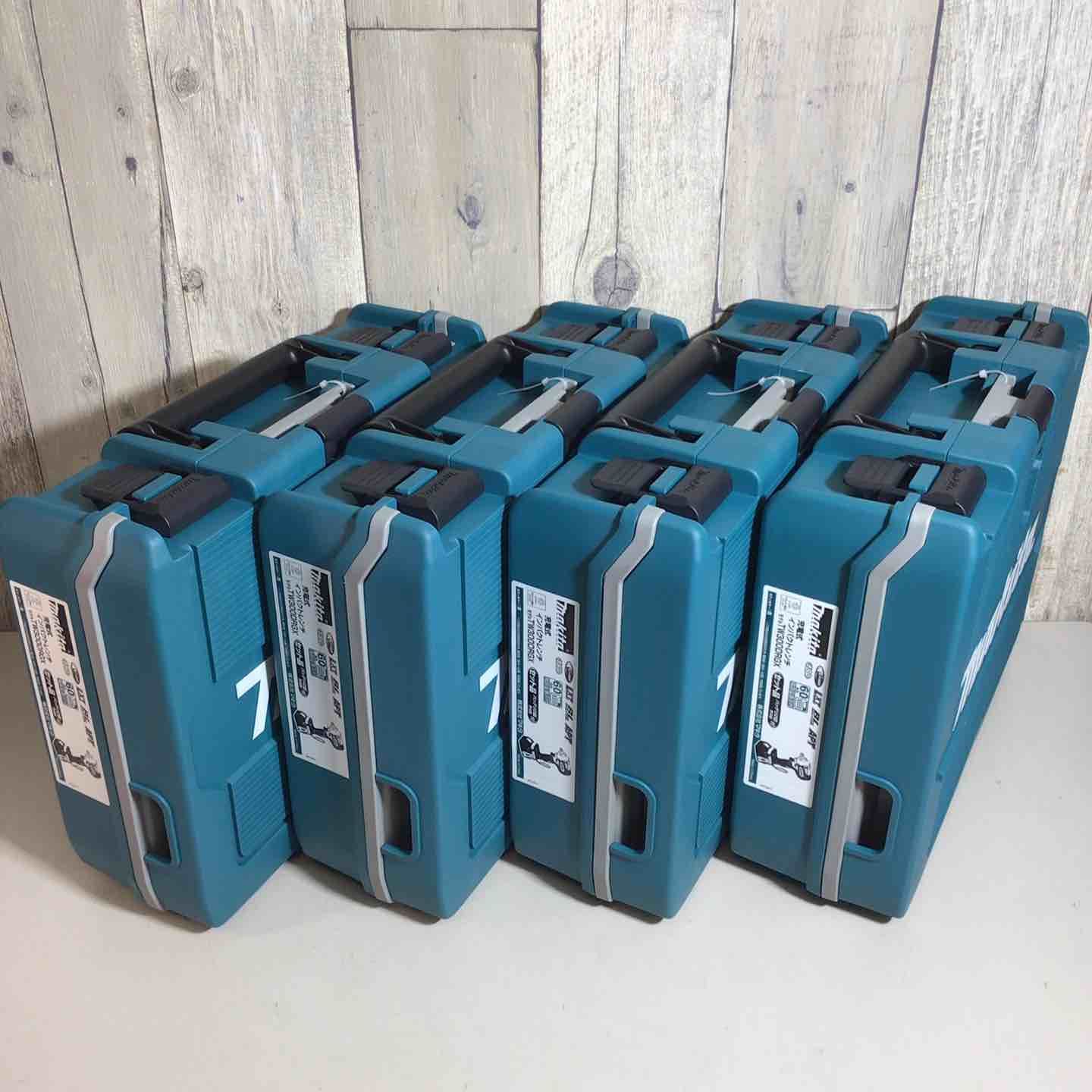 ♥品 マキタ makita コードレス インパクトレンチ TW300DRGX 4台 バッテリー-充電器付 フルセット インパクトレンチ 純正 純正品 充電式 18V 戸田店