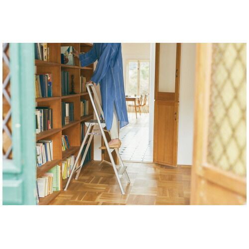 上枠付天板幅広踏み台 ３段 SREW-8A 長谷川工業