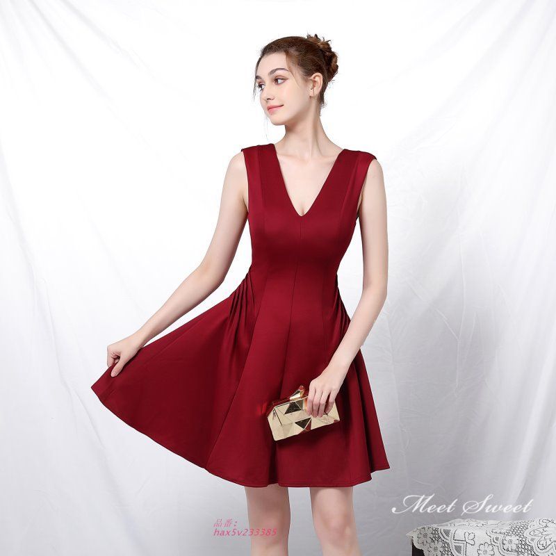 演出 ミディアムドレス