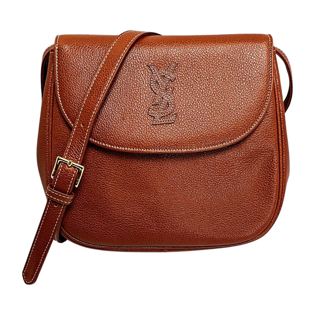 Yves Saint Laurent イブサンローラン ショルダーバッグ 3361 ブラウン