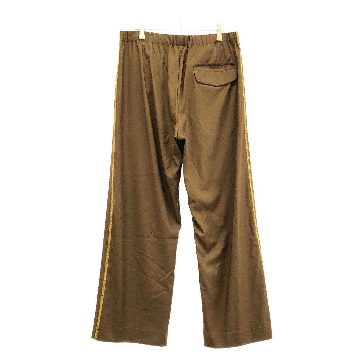 TOZAOU トザオウ mini TRACK Slacks トラックスラックスパンツ