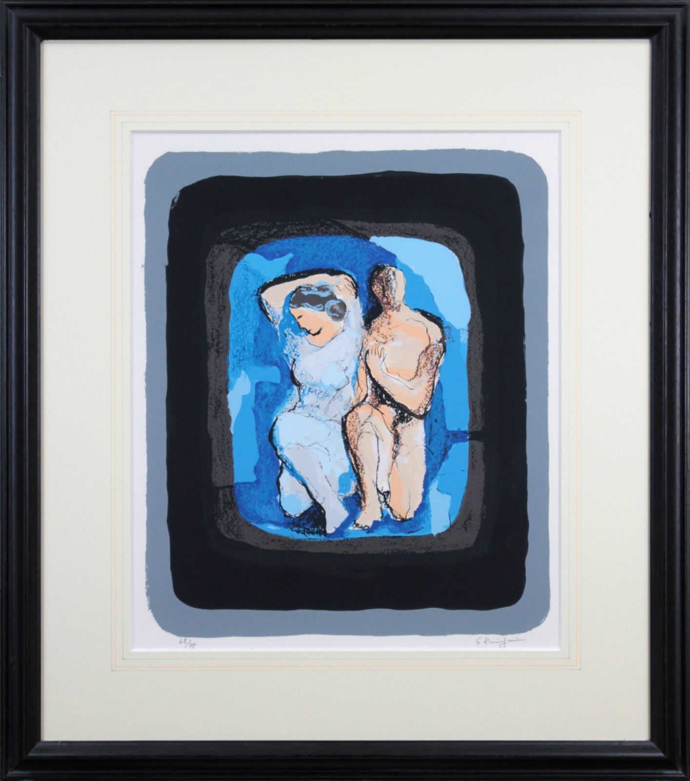 扇にひらく夕日 館山市 村山ヒデカズ 大型 芸術写真