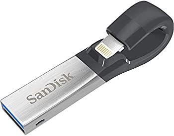 【中古】SanDisk iXpand Slim フラッシュドライブ 32GB SDIX30N-032G-JKACN