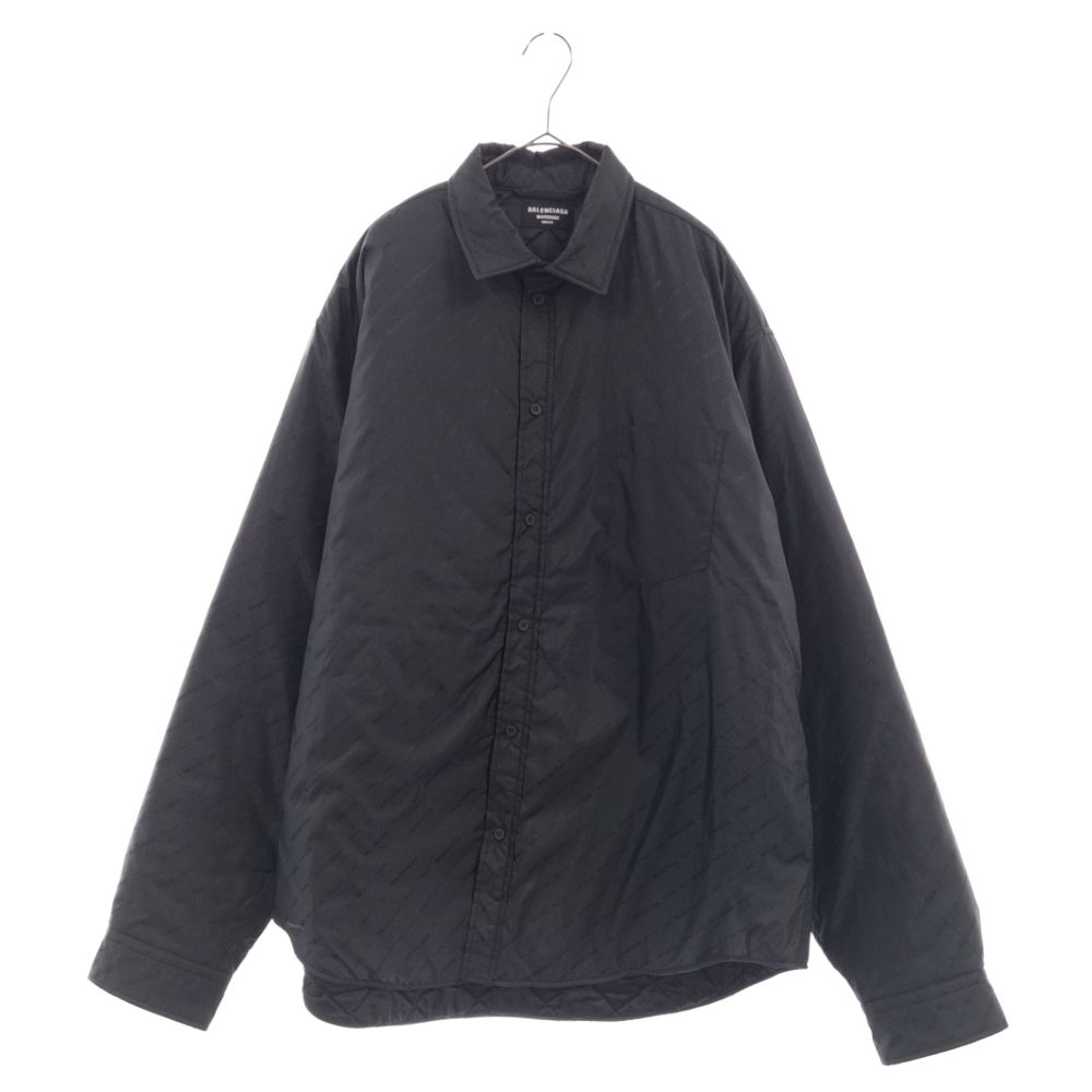 BALENCIAGA (バレンシアガ) 22SS Logo Quilting Coach Jacket BALENCIAGA (バレンシアガ) 22SS Logo Quilting Coach Jacket