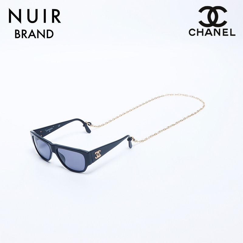 CHANEL シャネル サングラス ココマーク チェーン ストラップ 首