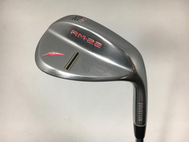 お買い得品！【中古ゴルフクラブ】フォーティーン RM-22 フォージド ウェッジ (ニッケルクロム パールサテン) 52.08 D/G AW