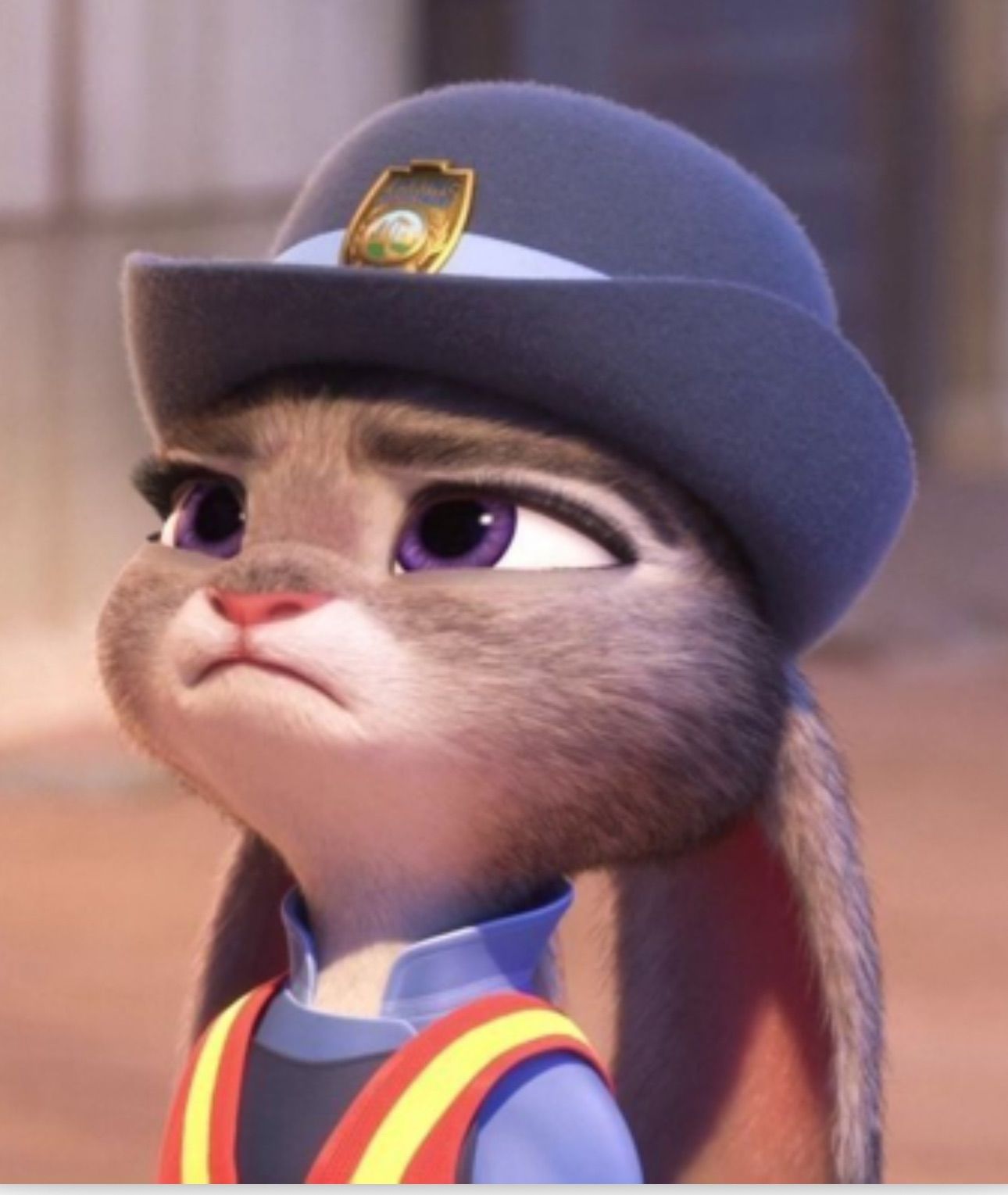 ズートピア ジュディ うさぎ 帽子 ファンキャップ 57cm 警官 Officer