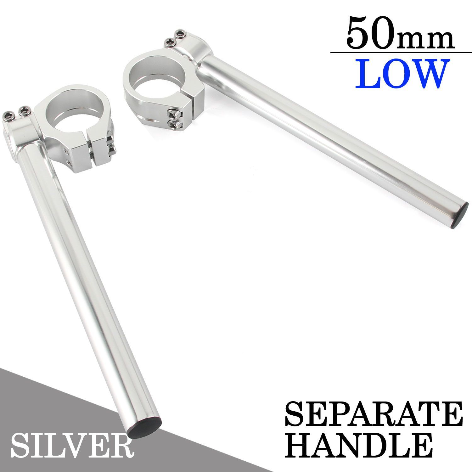 角度調整付 セパレートハンドル 50mm 50パイ LOWタイプ 22.2mm