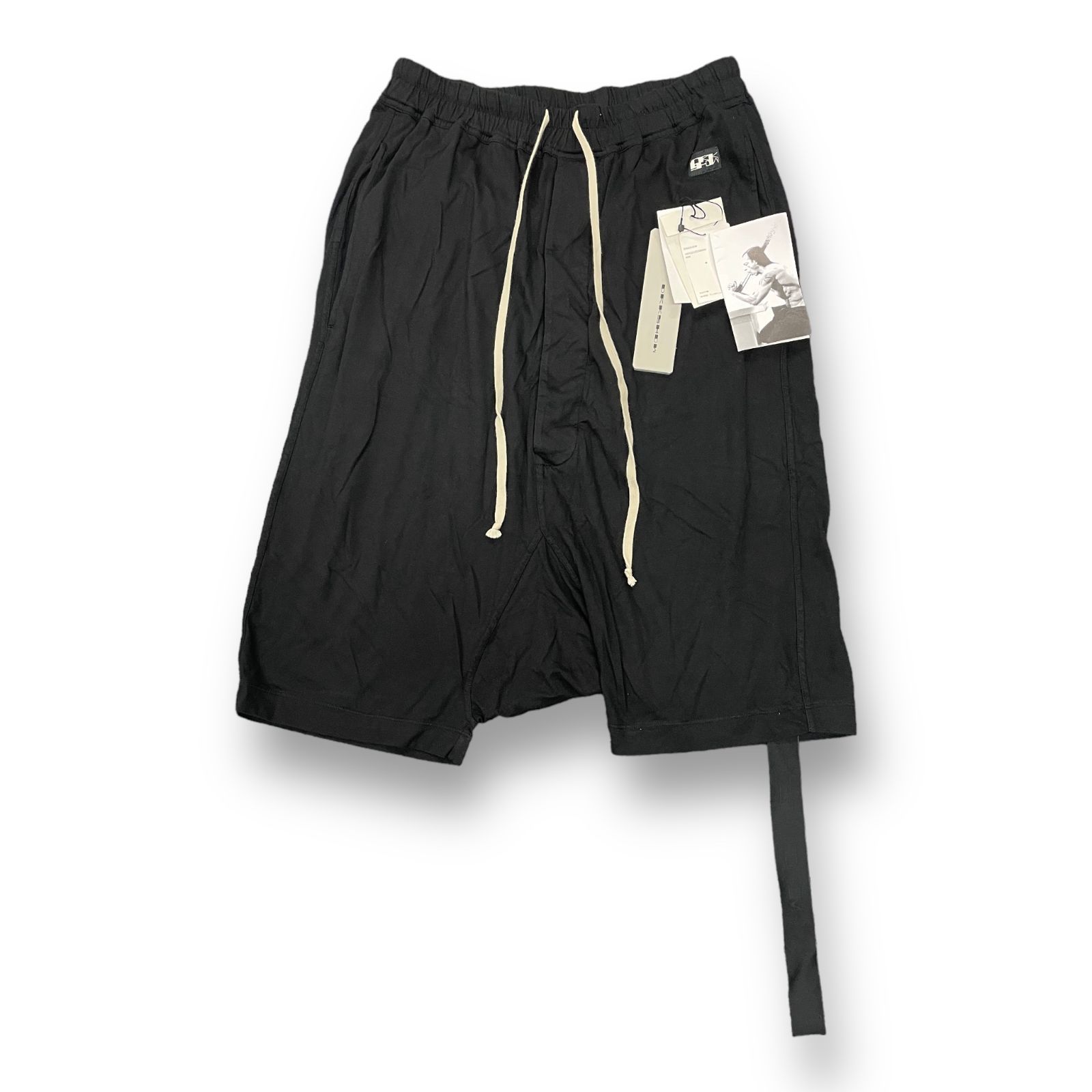 国内正規 美品 Rick Owens DRKSHDW 21SS DRAWSTRING PODS SHORTS サルエル ドローストリング ハーフパンツ  ショーツ ダークシャドウ リックオウエンス DU21S2380-RN XS