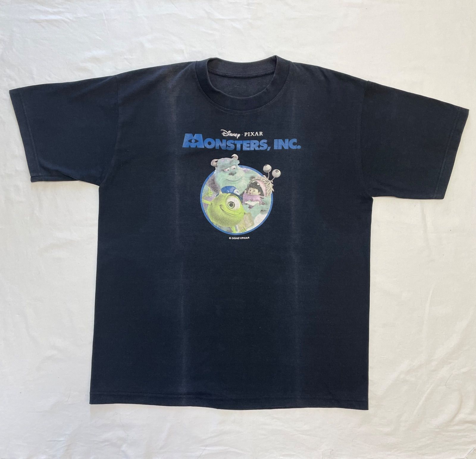 00s Monsters Inc Movie T-shirt モンスターズインク ピクサー 映画 ムービー プロモーション Tシャツ