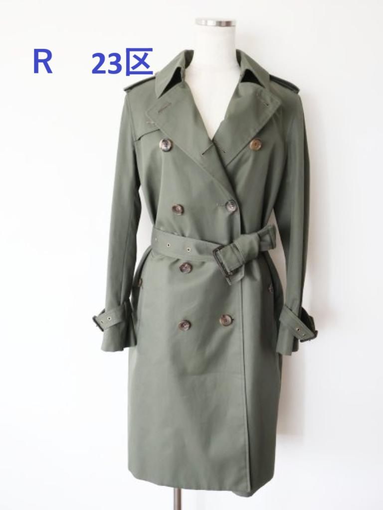 R 23区 アール ニジュウサンク トレンチコート コート Sサイズ