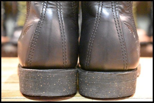 6.5E 美品 07年】レッドウィング 8194 チェルシー サイドゴア 黒 