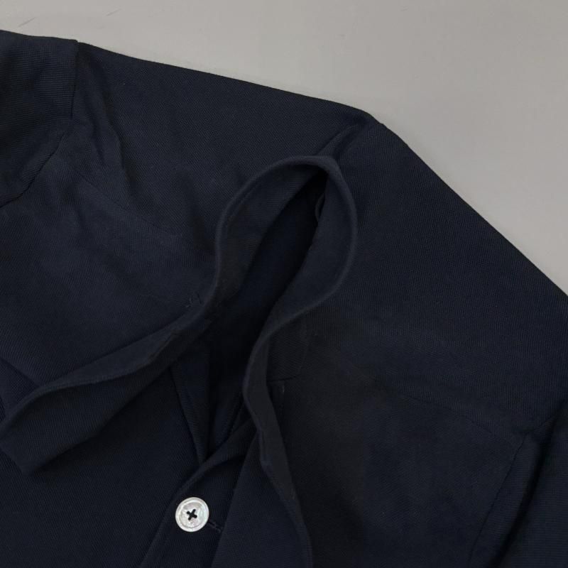 【BARNEYS NEWYORK】美品バーニーズ ラウンドカラー ジャケット 紺 BARNEYS NEWYORK バーニーズ ニューヨーク ジャケット、上着
