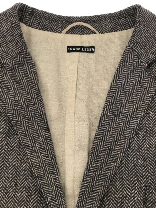希少⭐︎FRANK LEDER フランクリーダー ウールヘリンボーン コートXS