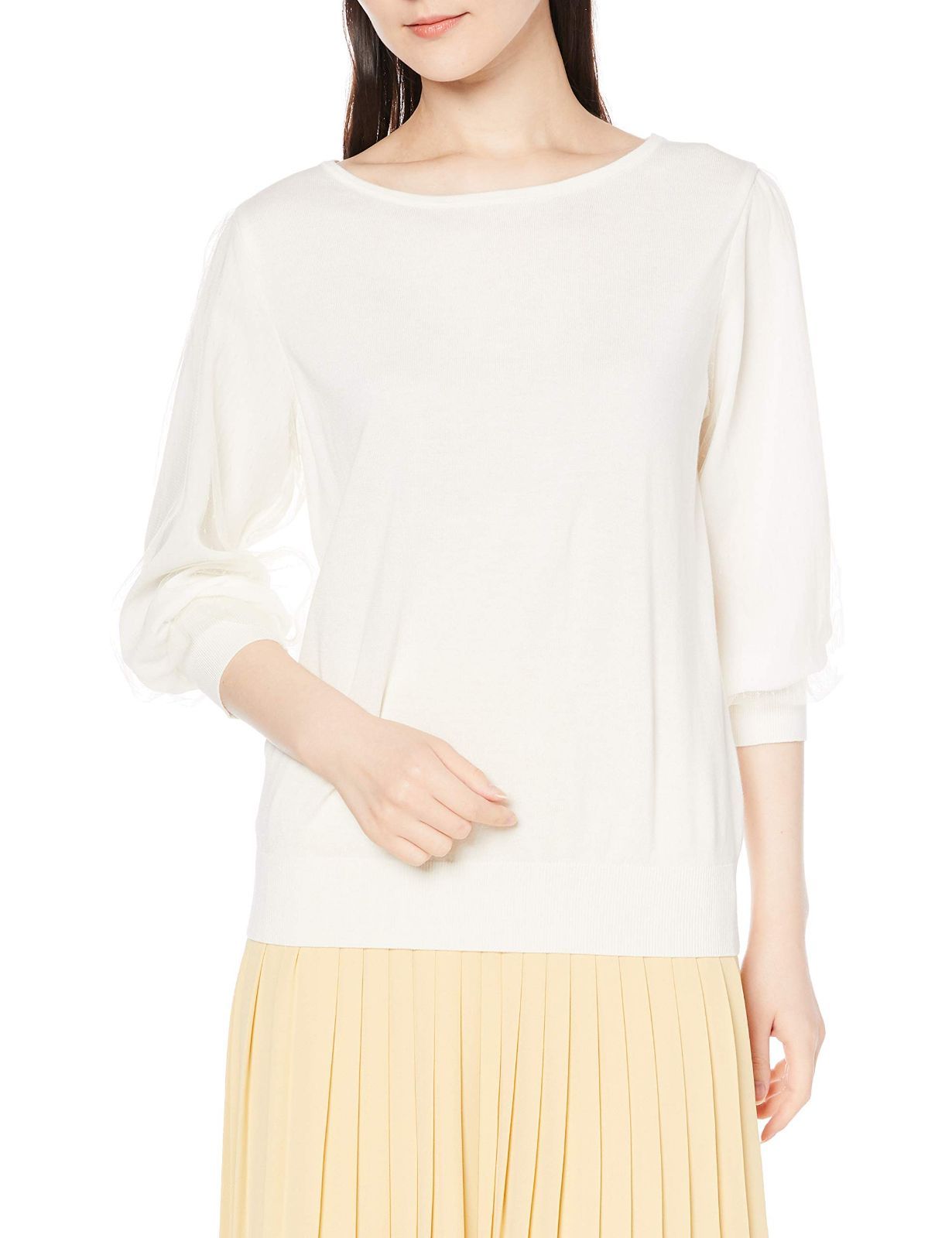 在庫セール オフ レディース セーター M ナチュラルビューティーベーシック