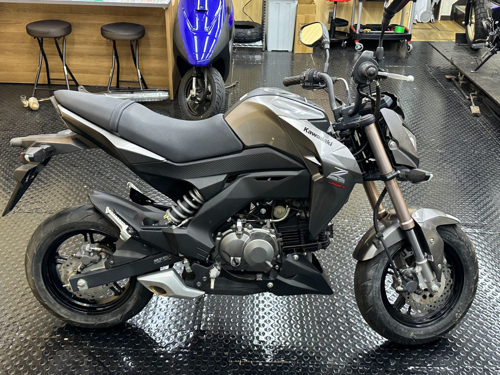 売り切れ shigeo.take1026様専用」カワサキ KAWASAKI Z125PRO 611km