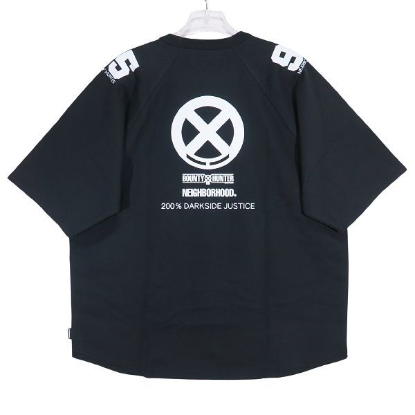 Neighborhood x BOUNTY HUNTER x Russell Athletics Tシャツ 黒 新品 NEIGHBORHOOD ネイバーフッド x BOUNTY HUNTER x RUSSELL
