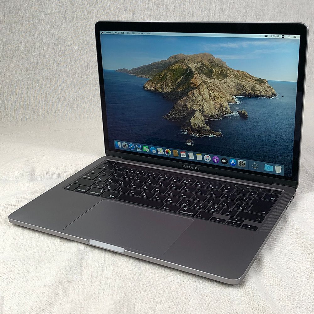 【本体のみ】Apple MacBook Pro (13インチ， 2020， Thunderbolt 3ポート x 4)【i5・16GB・512GB】A2251 EMC3348/LT-250050（273188）