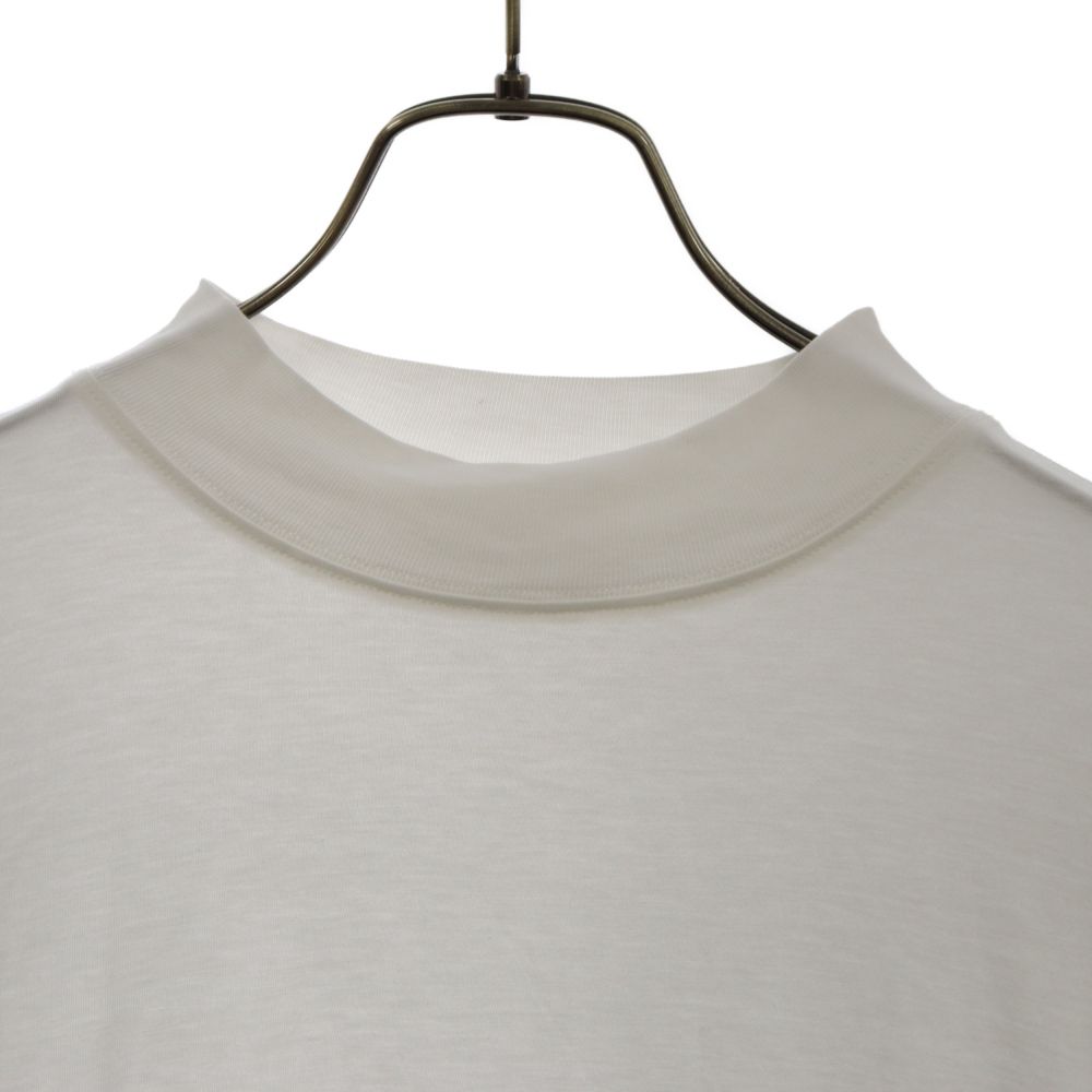 ◆JIL SANDER◆ ホワイト モックネック コットン Tシャツ コットン モックネックTシャツ メンズ | Jil Sander 公式