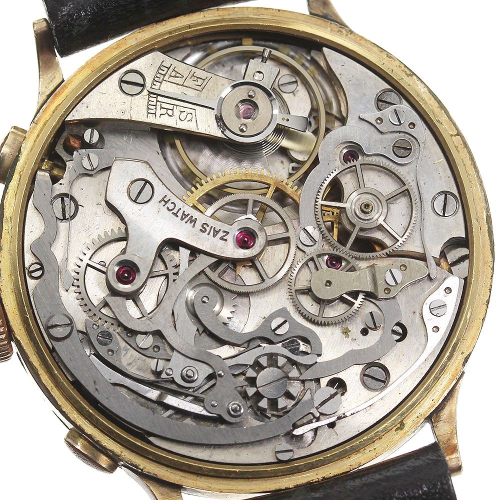 ザイズウォッチ Zais Watch ヴィンテージ クロノグラフ 手巻き メンズ_
