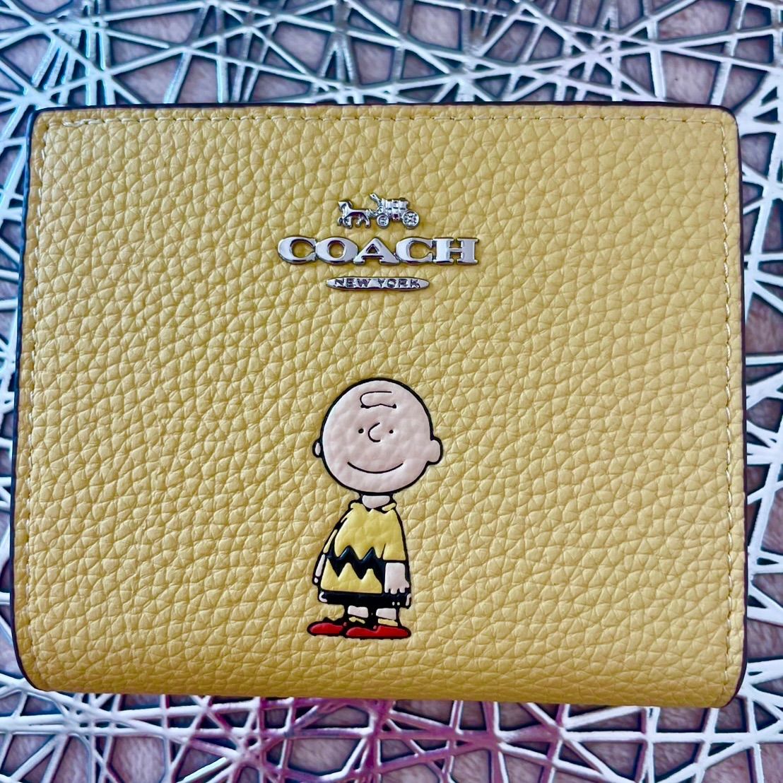 ⭐︎新品未使用⭐︎【COACH X PEANUTS】スナップ ウォレット