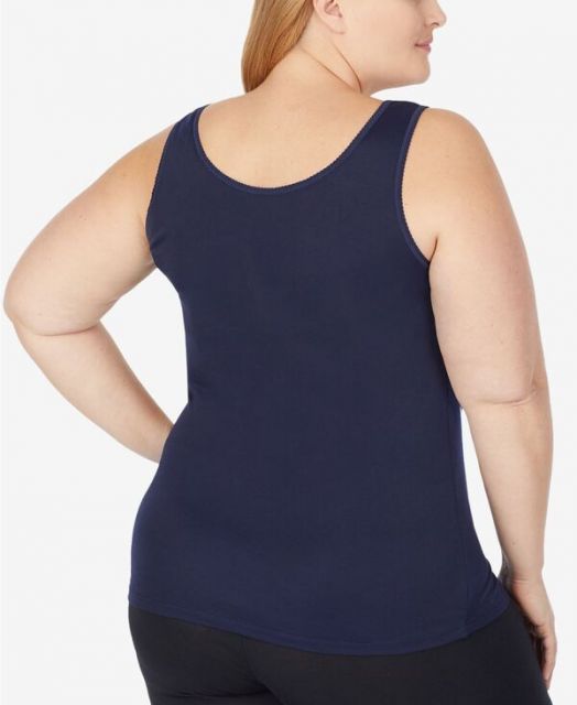 売れ筋商品|||クドルドッズ カットソー トップス レディース Plus Size SofTech Stretch Lace Detail Cami Ink SofTech Stretch Lace Detail Cami PLUS – Cuddl Duds