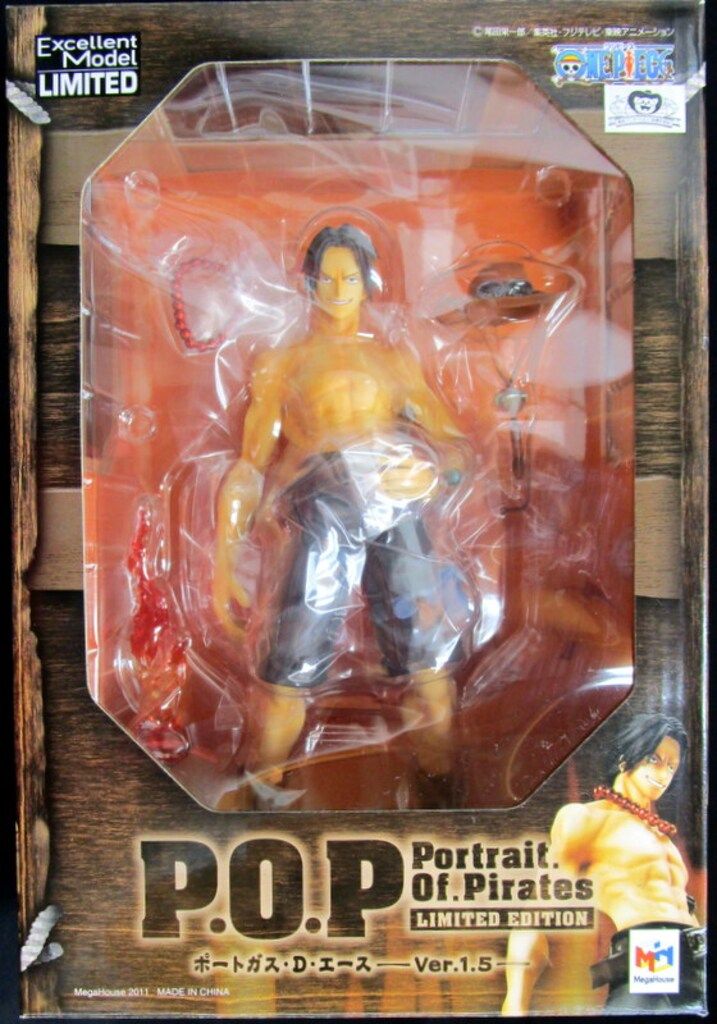 【正規品・数量限定】初期メガハウス POP ポートガル・D・エース ver1.5 メガハウス P.O.P LIMITED EDITION ポートガスDエースver1.5