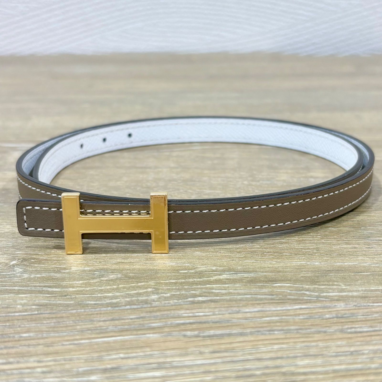 エルメス（HERMES）アス ドゥ クール　ベルト　バックル ベルトバックル 《Hトルサド》 & リバーシブルベルト 《エルメス