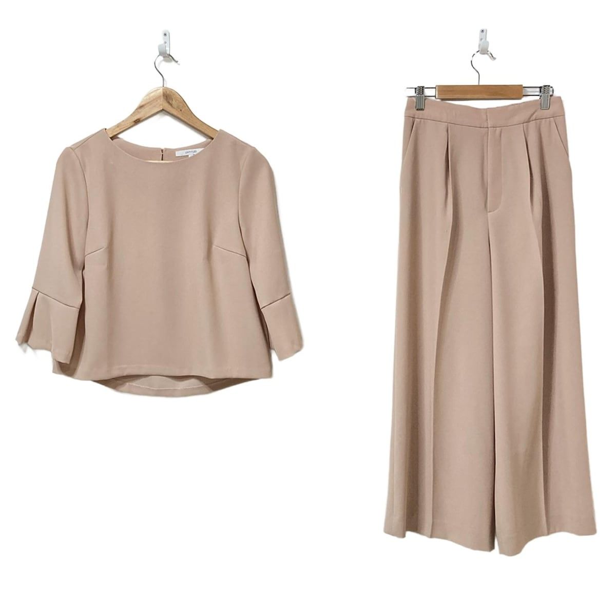 UNTITLED アンタイトル レディースパンツセットアップ レディース - ライトピンク