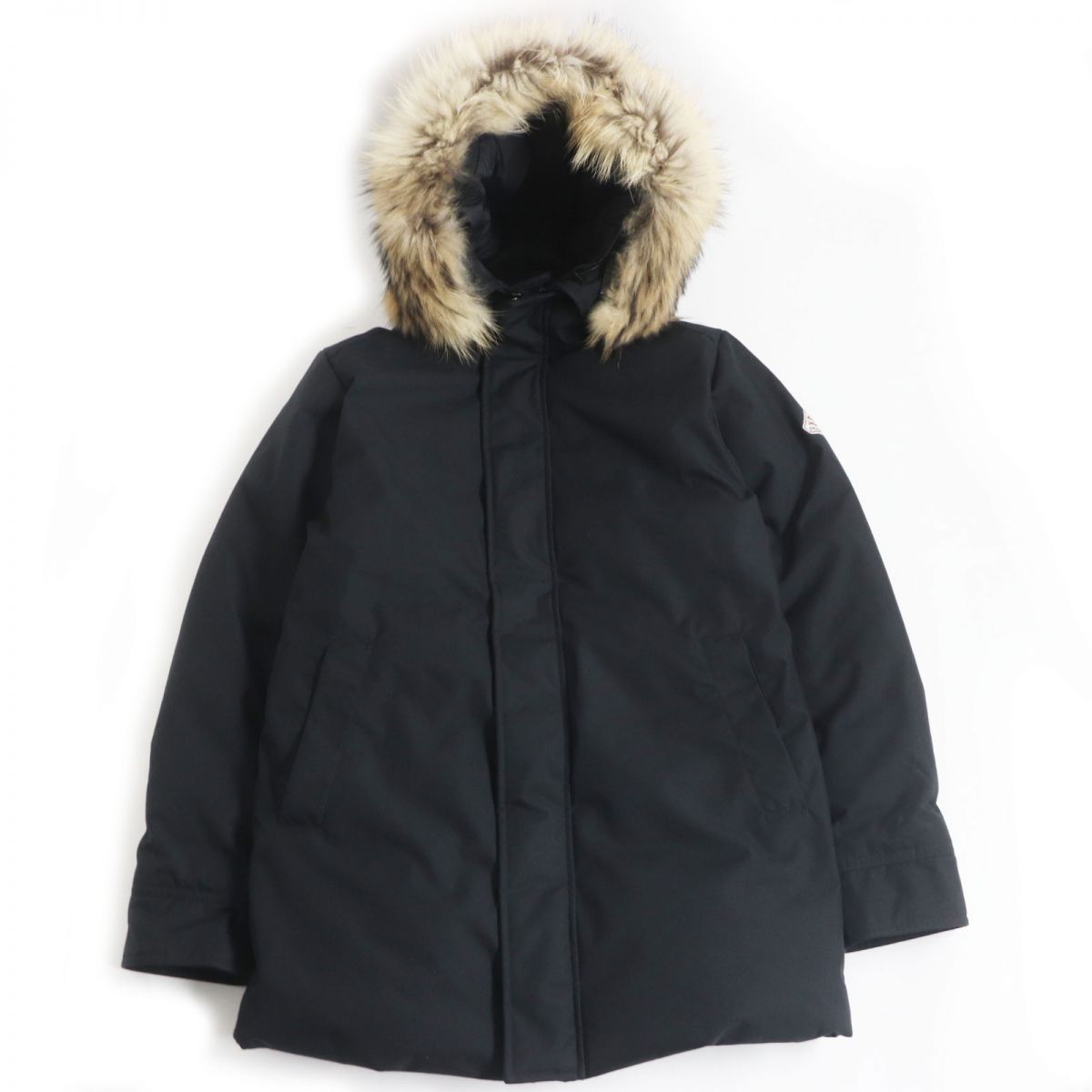 美品□PYRENEX/ピレネックス ANNECY FUR ラクーンファー フーデッド