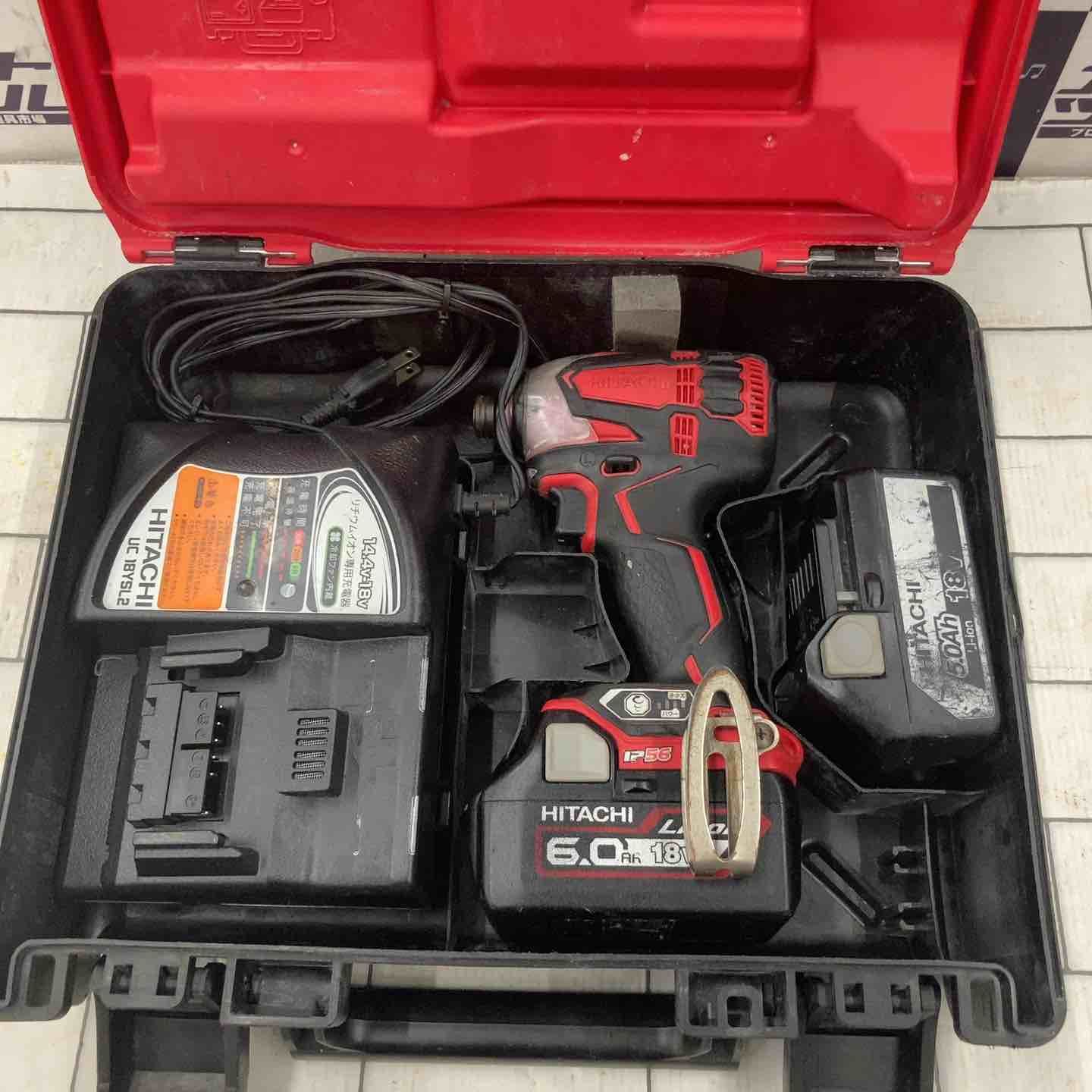 ハイコーキ HIKOKI 旧 日立工機 コードレスインパクトドライバー WH18DDL2 2LYPK SR 所沢店