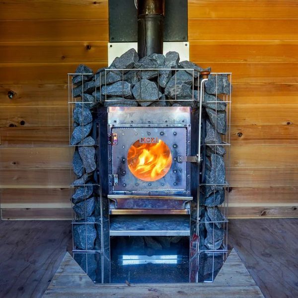 (中古薪ストーブ)モキ製作所　俺のかまど MK6K+煙突一式(条件有り) Wood stove モキ製作所 薪ストーブ 中古薪ストーブ モキ製作所 俺の