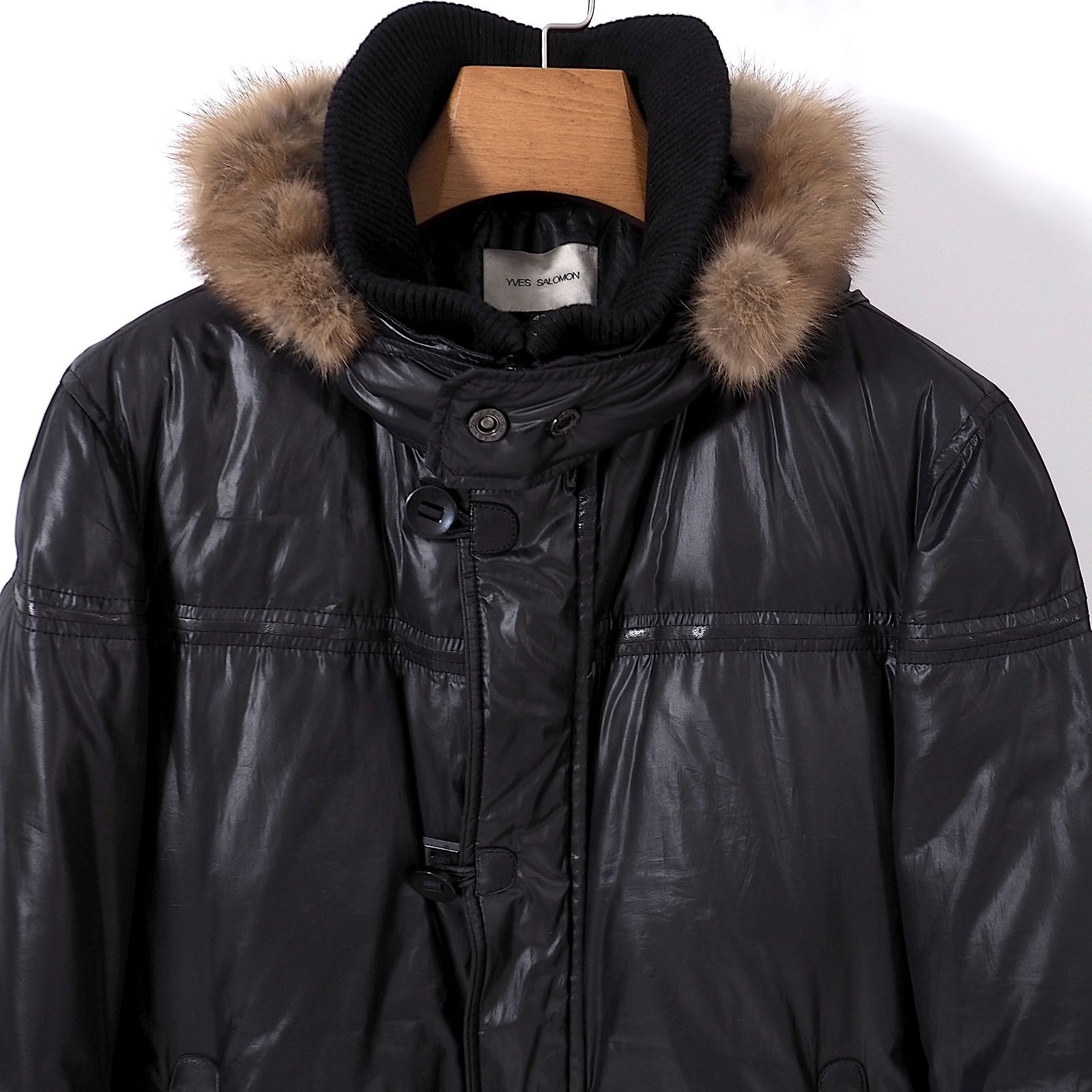 イブサロモンYVES SALOMONボアブルゾンジップアップタグ付き