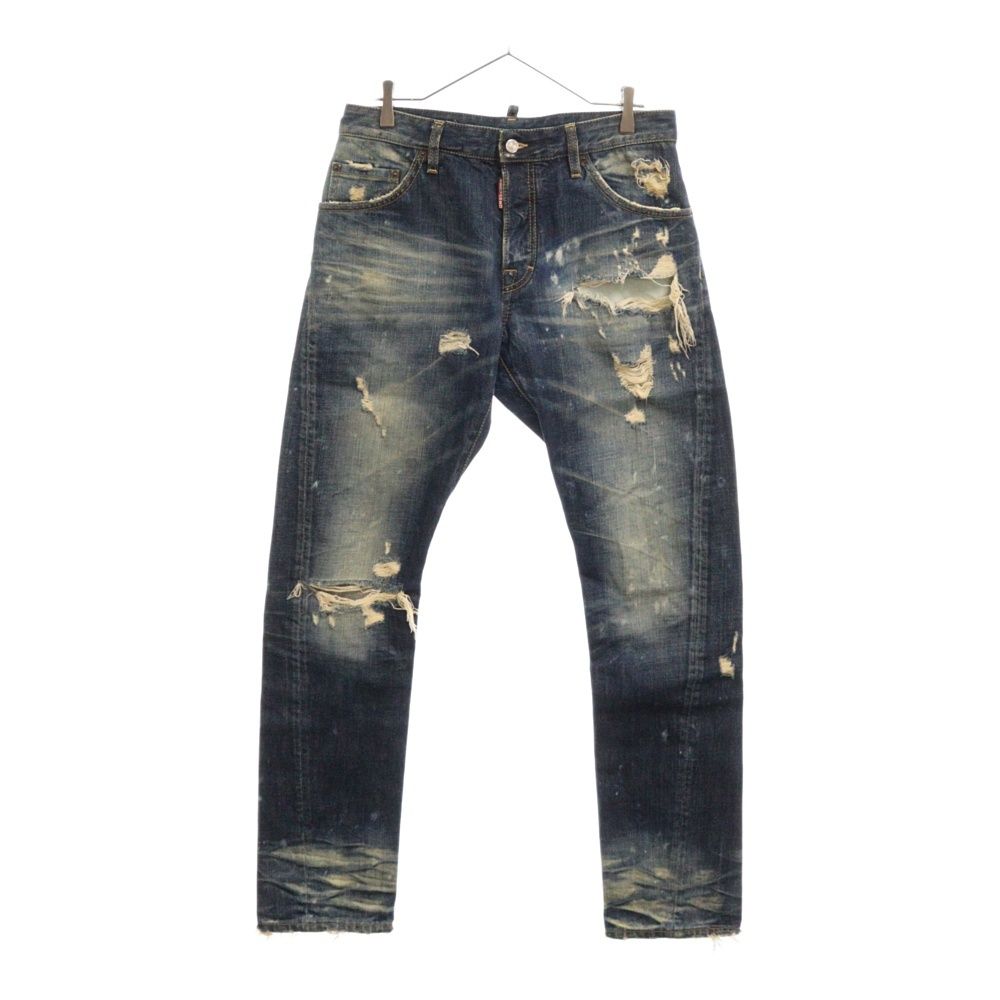 DSQUARED2 (ディースクエアード) ダメージリペア加工 ボタン