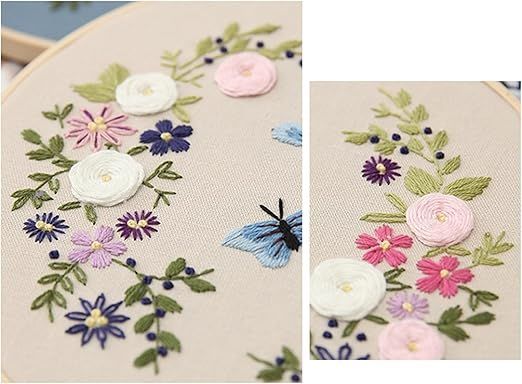 刺繍キット Amazon | SUPECENT 刺繍キット 初心者向け クロスステッチ刺繍