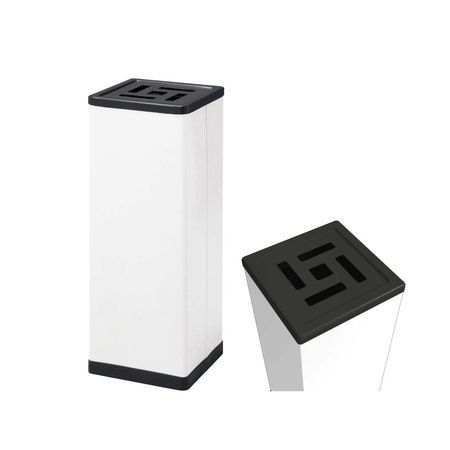 【新品・7営業日以内発送】ミヅシマ工業 2200010 クリンスモーキング S11 アイボリー 236×236×595mm【沖縄離島販売不可】