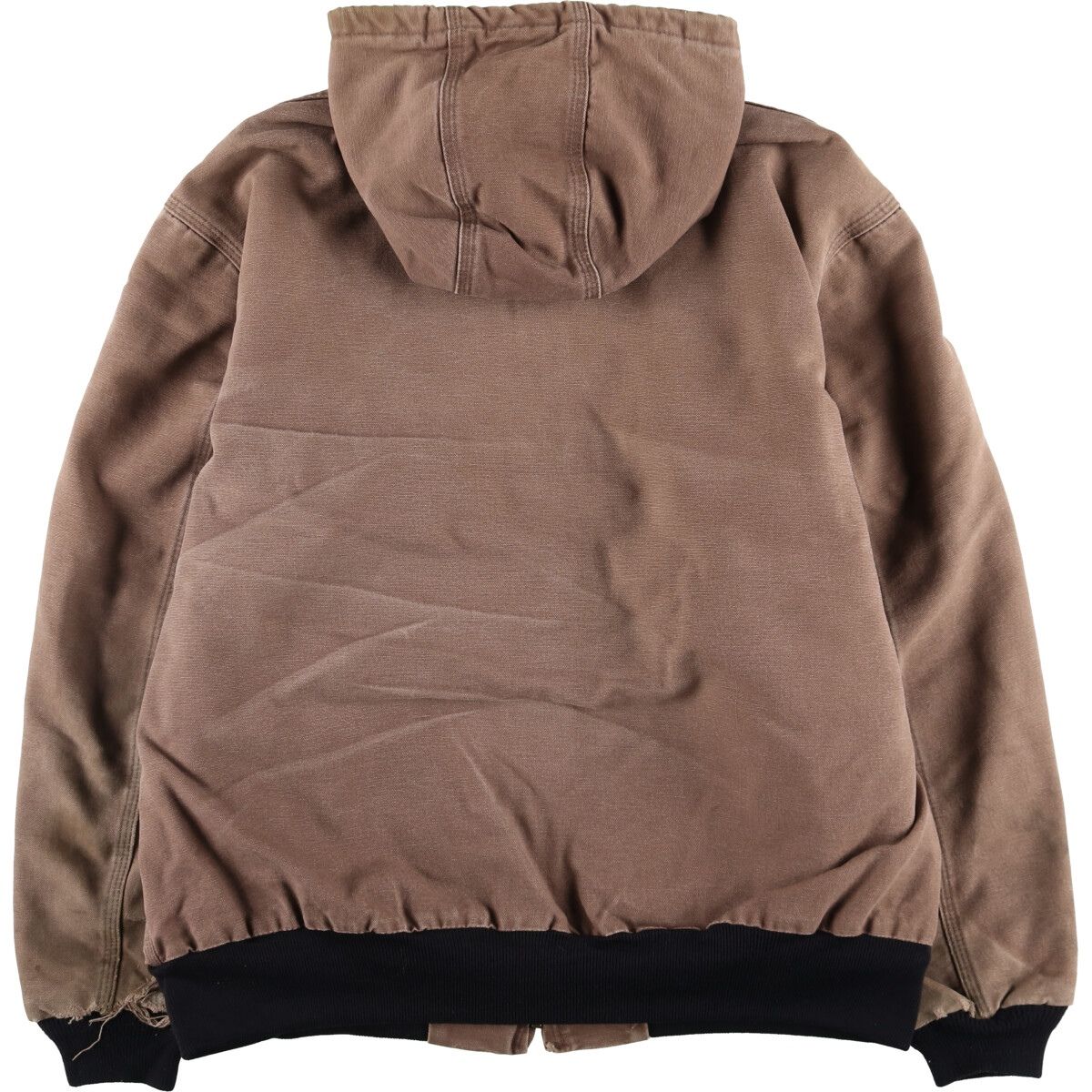 ☆T・H【Carhartt】 ダックジャケット古着 Carhartt カーハート ダックジャケット 古着 ネイビー XL サイズ